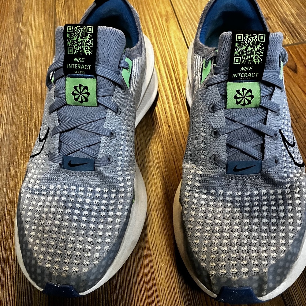 Nike Interact Run Shoes Mens Size 9 Ashen Slate Runner Road Running Comfort